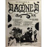 THE DAMNED TOUR POSTER.