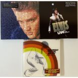 ELVIS PRESLEY - MODERN BOX SETS. Ace selection of 3 x LP box sets.