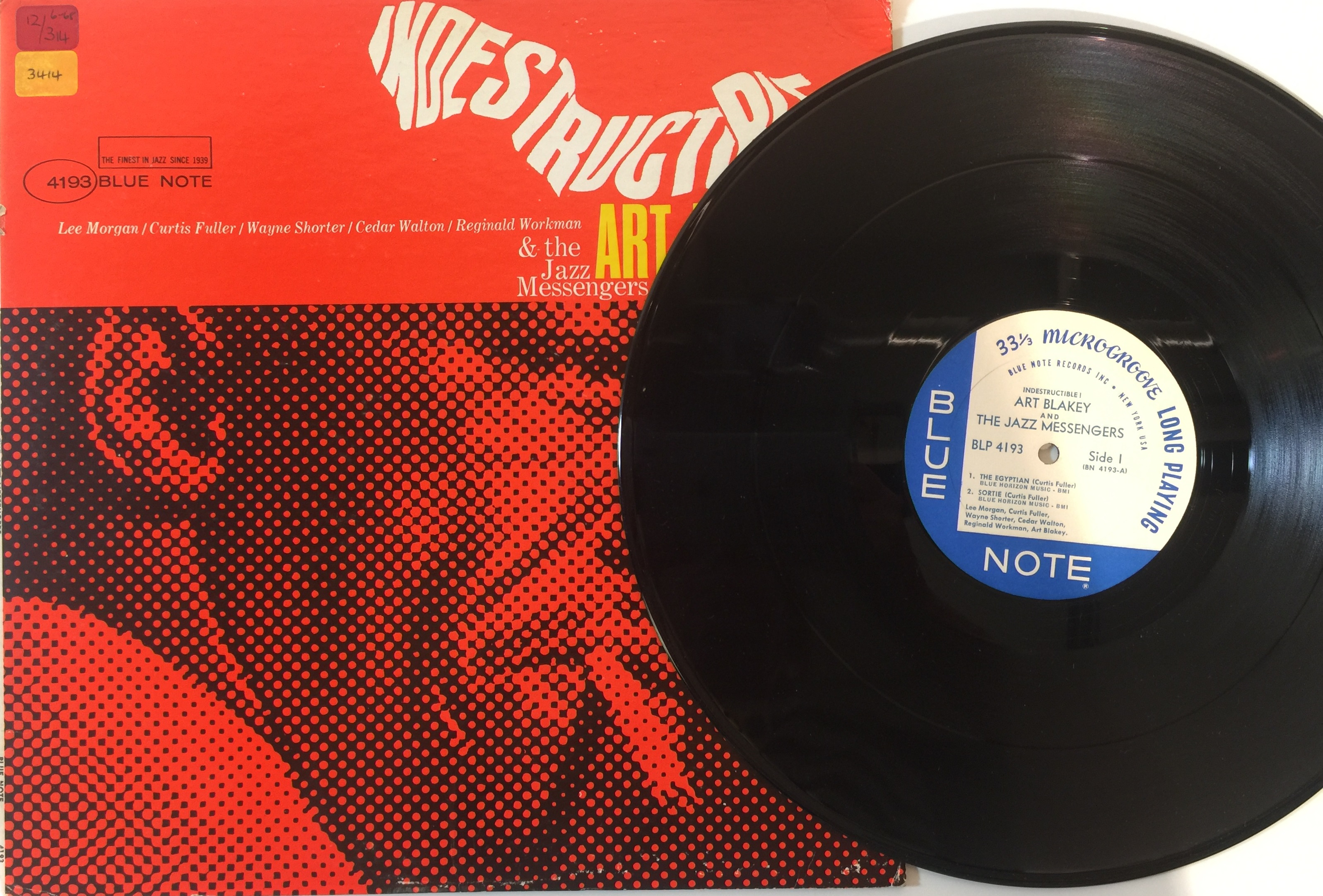 BLUE NOTE - LPs ('47 WEST 63RD' & 'NEW YORK USA' LABELS). Cool pack of 3 x early US Blue Note LPs. - Image 3 of 8