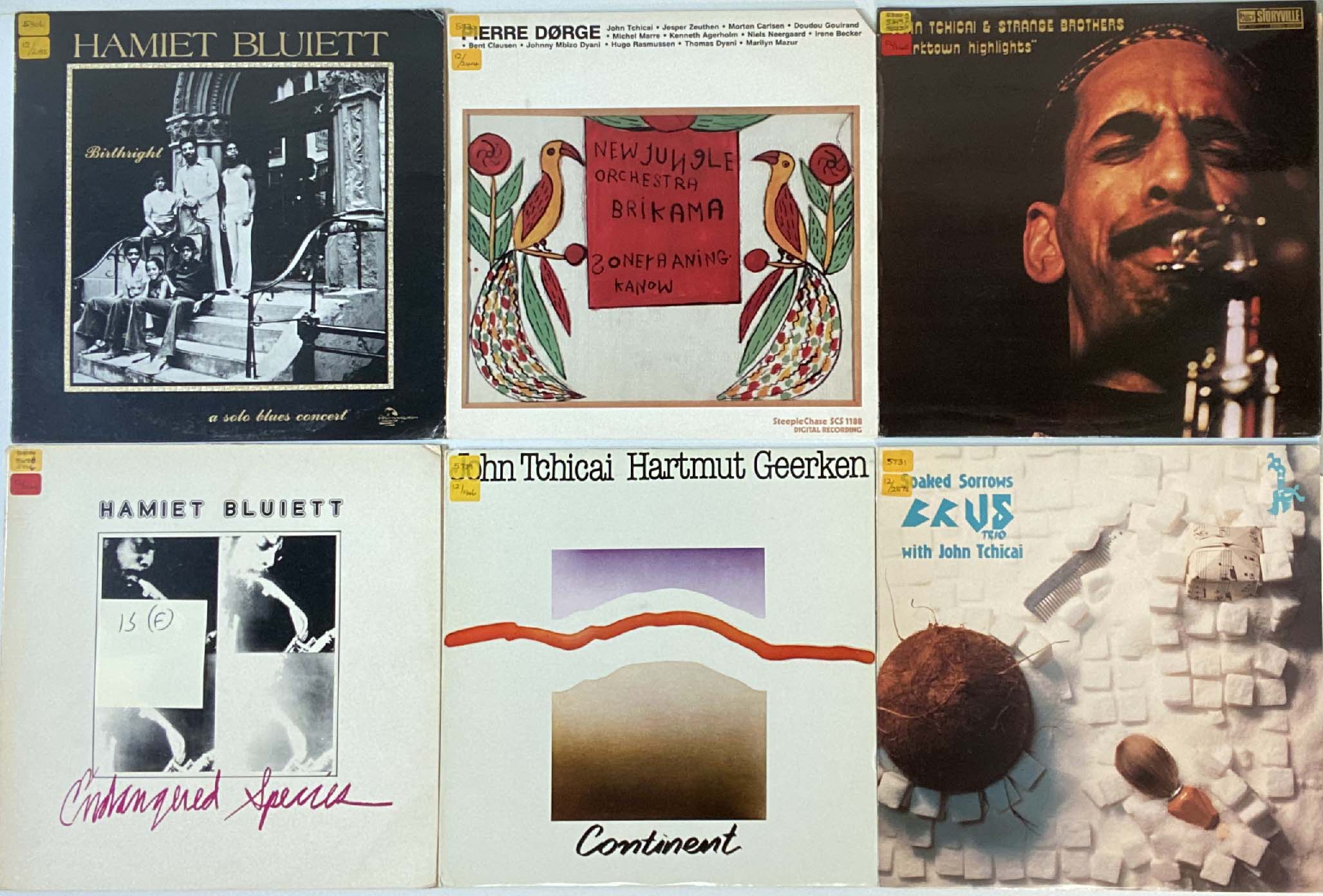 FREE/AVANT/IMPROVISATION JAZZ - LPs. More rarities now with 19 x LPs. - Image 2 of 4