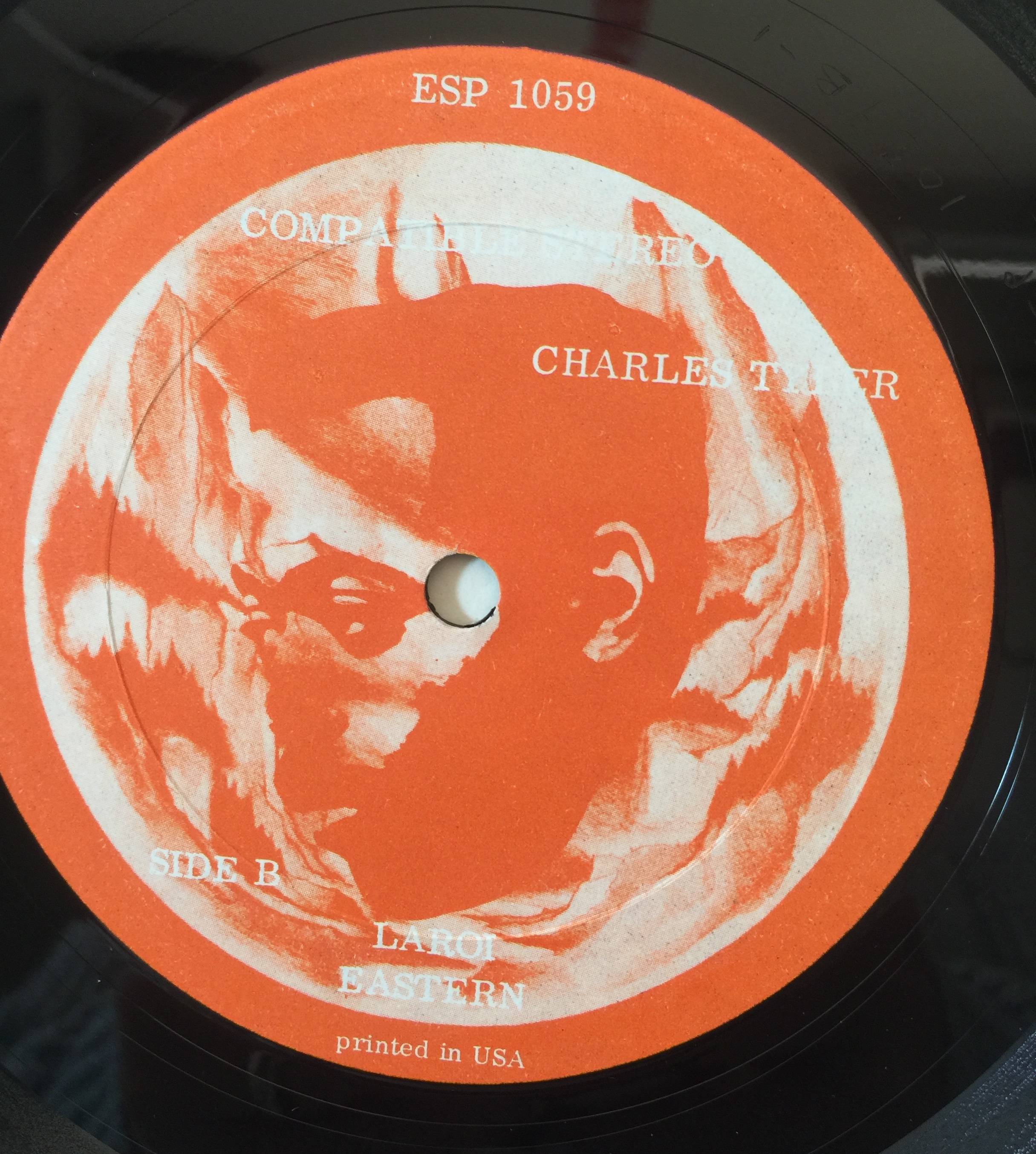 CHARLES TYLER - EASTERN MAN ALONE LP (ORIGINAL US PRESSING - ESP DISK ESP 1059). - Image 5 of 5