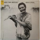 WALTER ZUBER ARMSTRONG - ALPHA & OMEGA LP (US ORIGINAL - WORLD ARTISTS WA 1001).