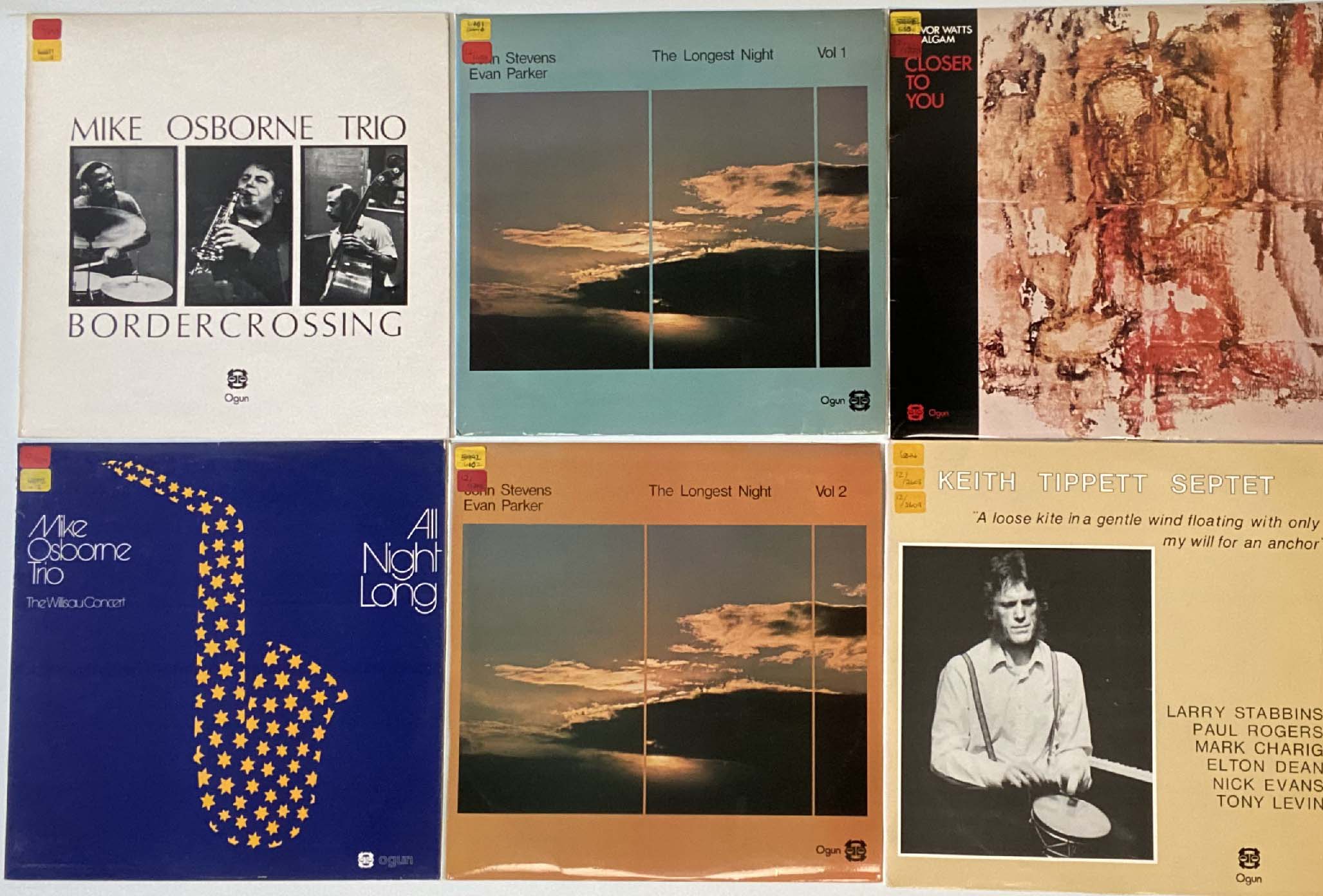 OGUN RECORDS - LPs. More top rarities on Ogun Records with 19 included.