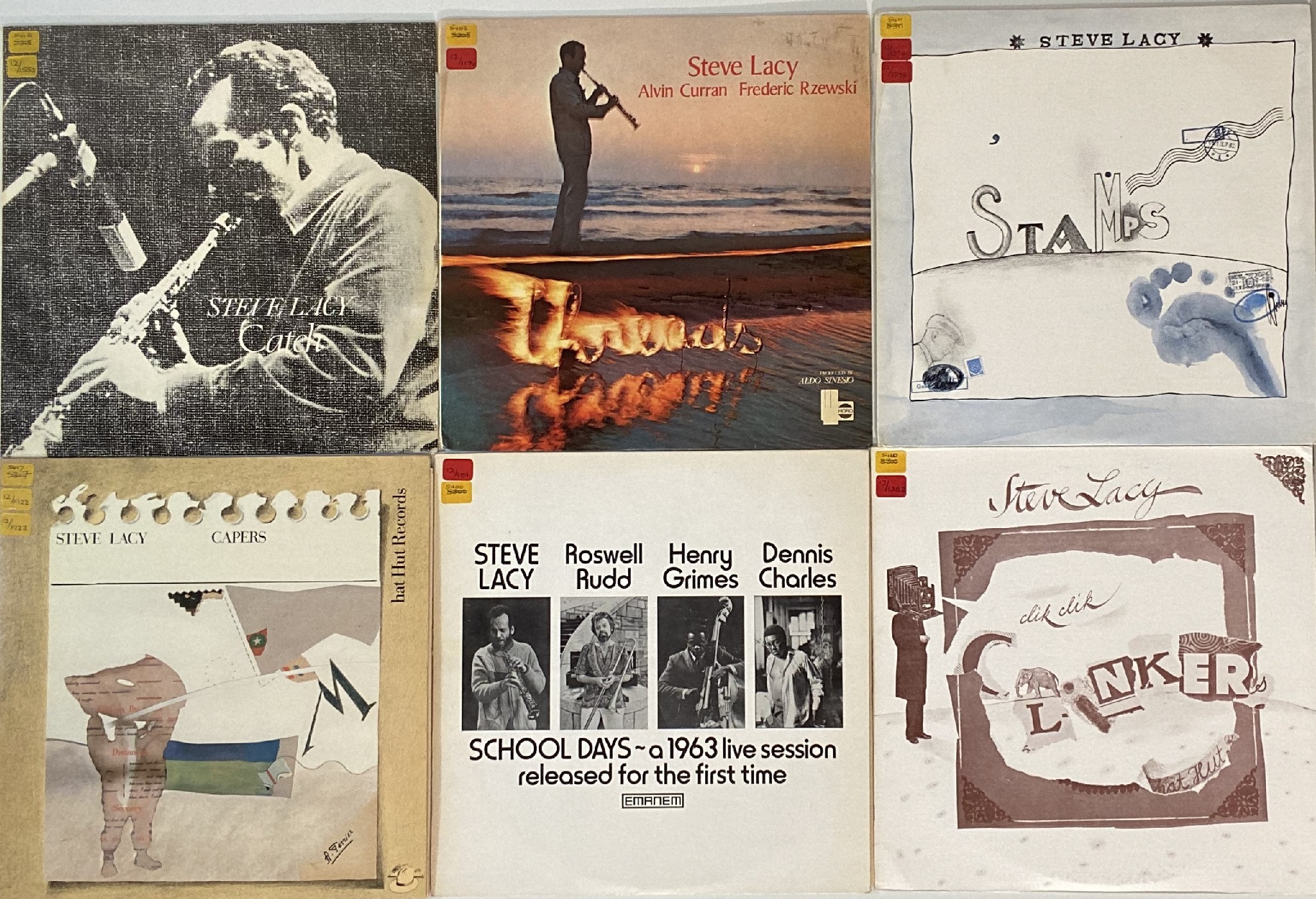 STEVE LACY - LP COLLECTION (INCLUDING ONE SIGNED). - Image 2 of 8
