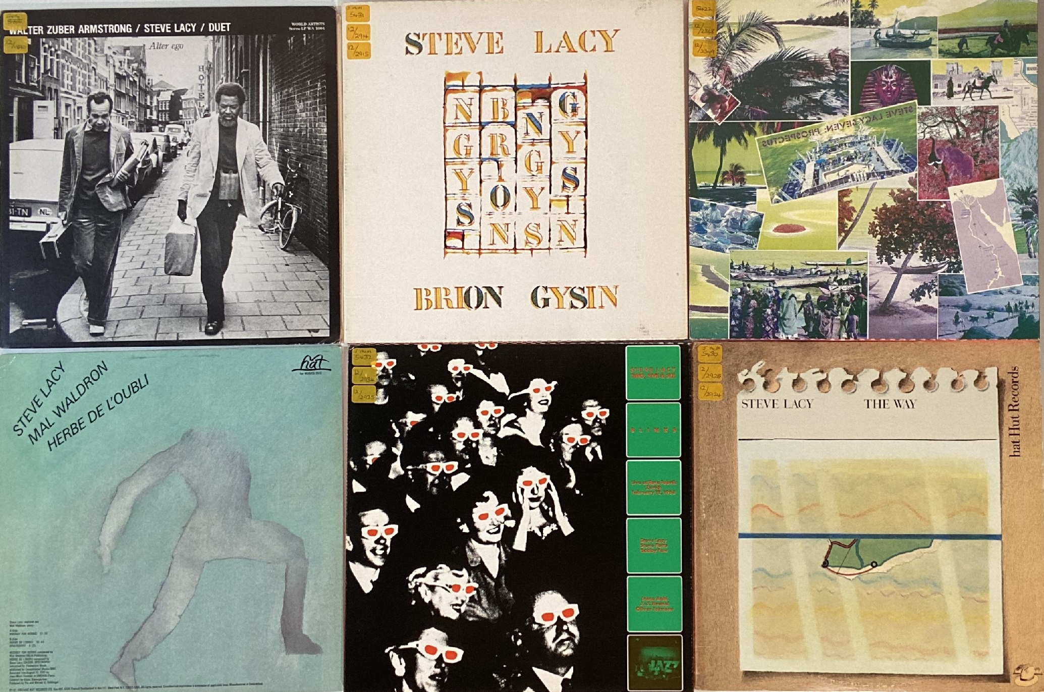 STEVE LACY - LP COLLECTION (INCLUDING ONE SIGNED). - Image 3 of 8