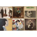 CHICK COREA/CHUCK MANGIONE - LPs. Excellent split collection of 22 x LPs from Chick and Chuck.