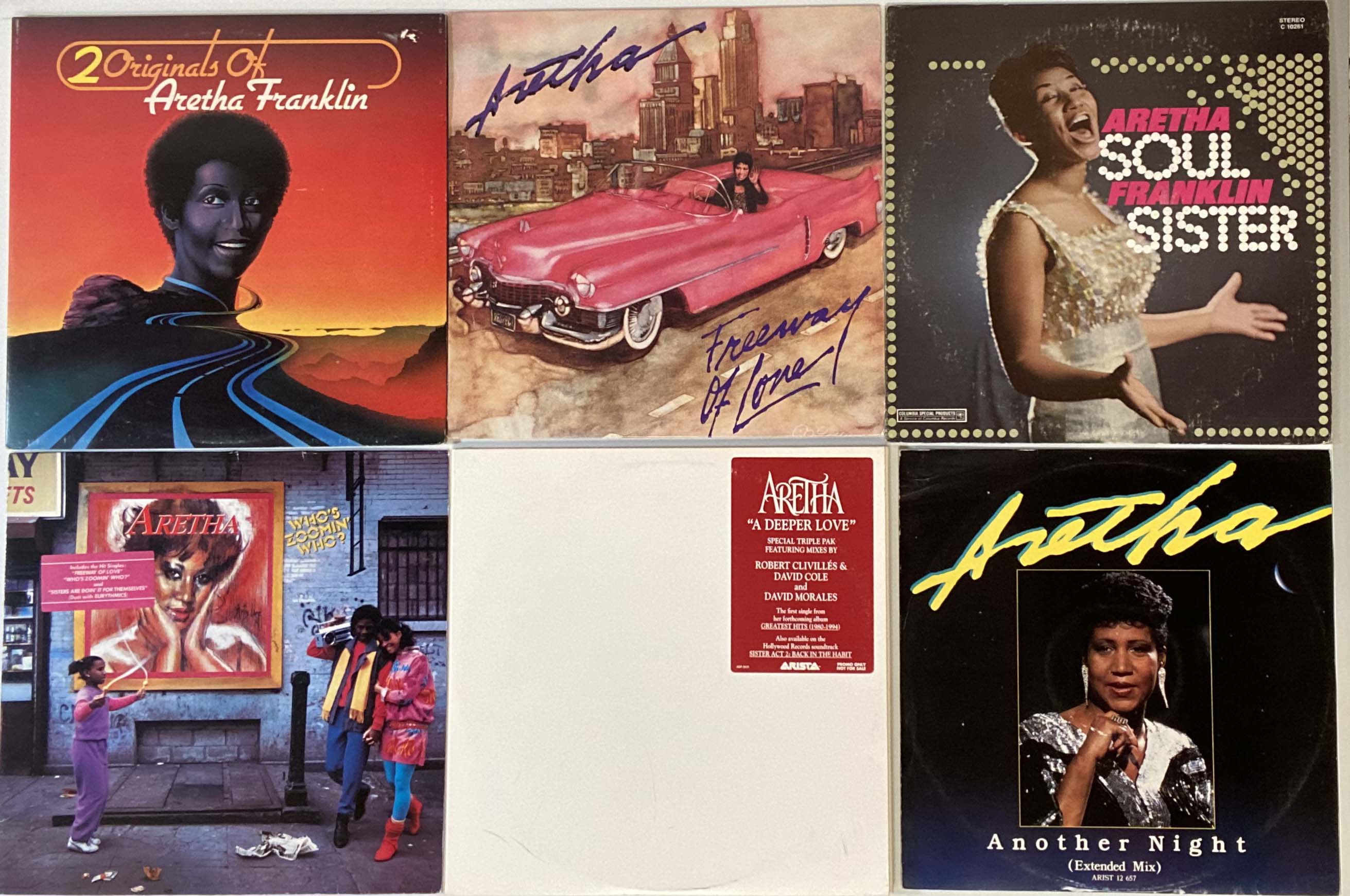 ARETHA FRANKLIN - LP WITH 12" COLLECTION. - Image 7 of 7