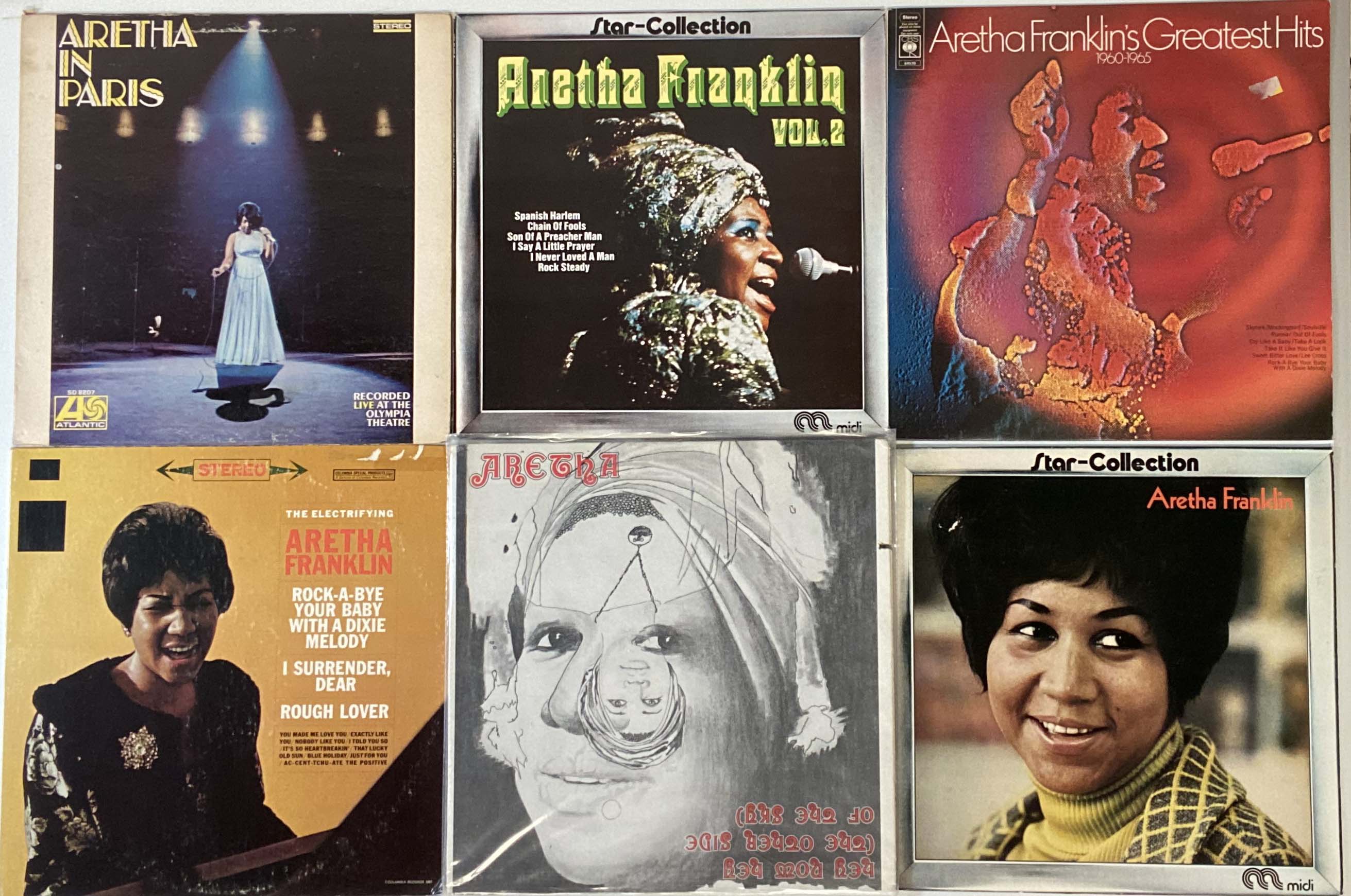 ARETHA FRANKLIN - LP WITH 12" COLLECTION. - Image 4 of 7