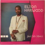 ELTON HARWOOD - JUST LIKE MONEY 12" (ORIGINAL UK PRESSING - HARWOOD HARD-01).