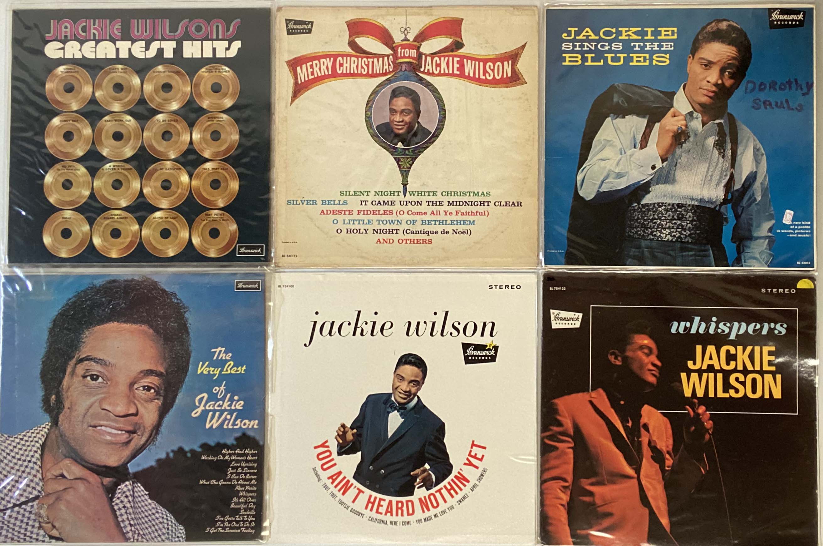 JACKIE WILSON - LP & 12" COLLECTION. - Image 2 of 5