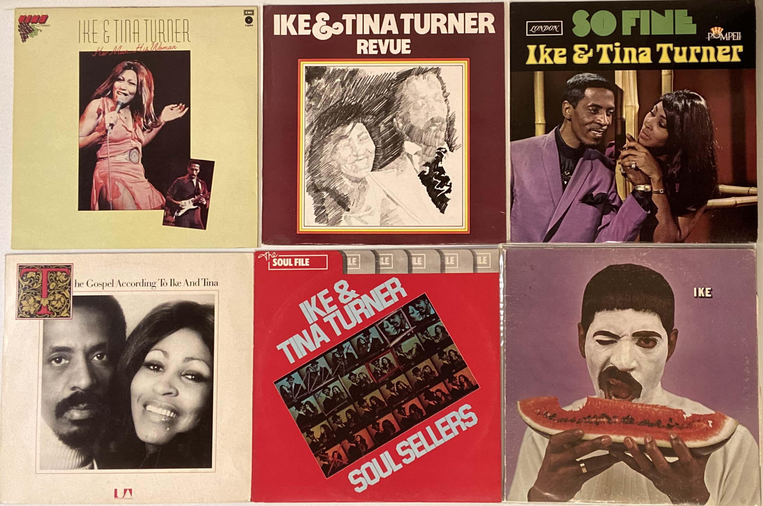 IKE & TINA TURNER - LP COLLECTION.