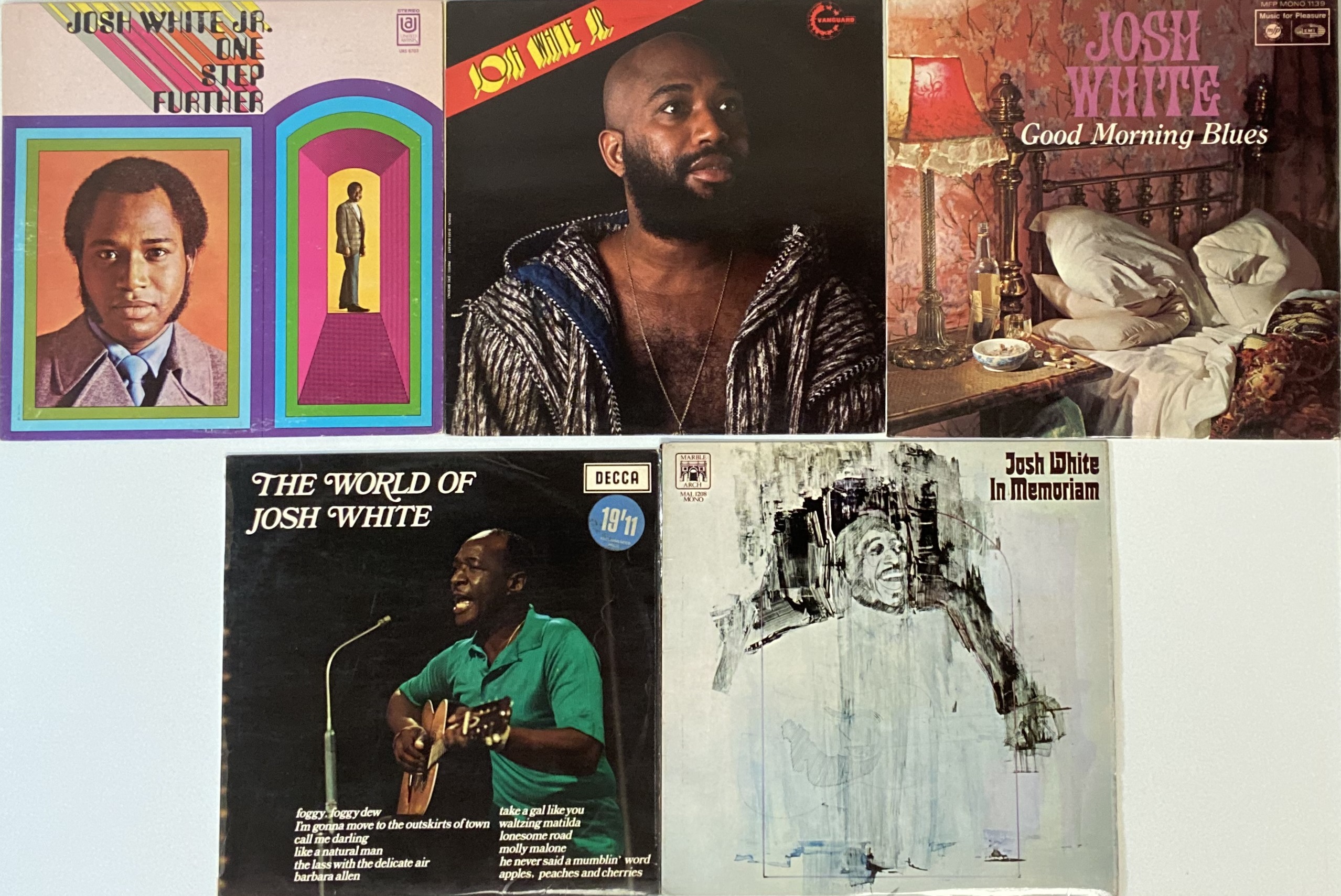 LEADBELLY/JOSH WHITE (AND RELATED) - LPs. Excellent collection of 23 x LPs from Huddie and Josh. - Image 4 of 4