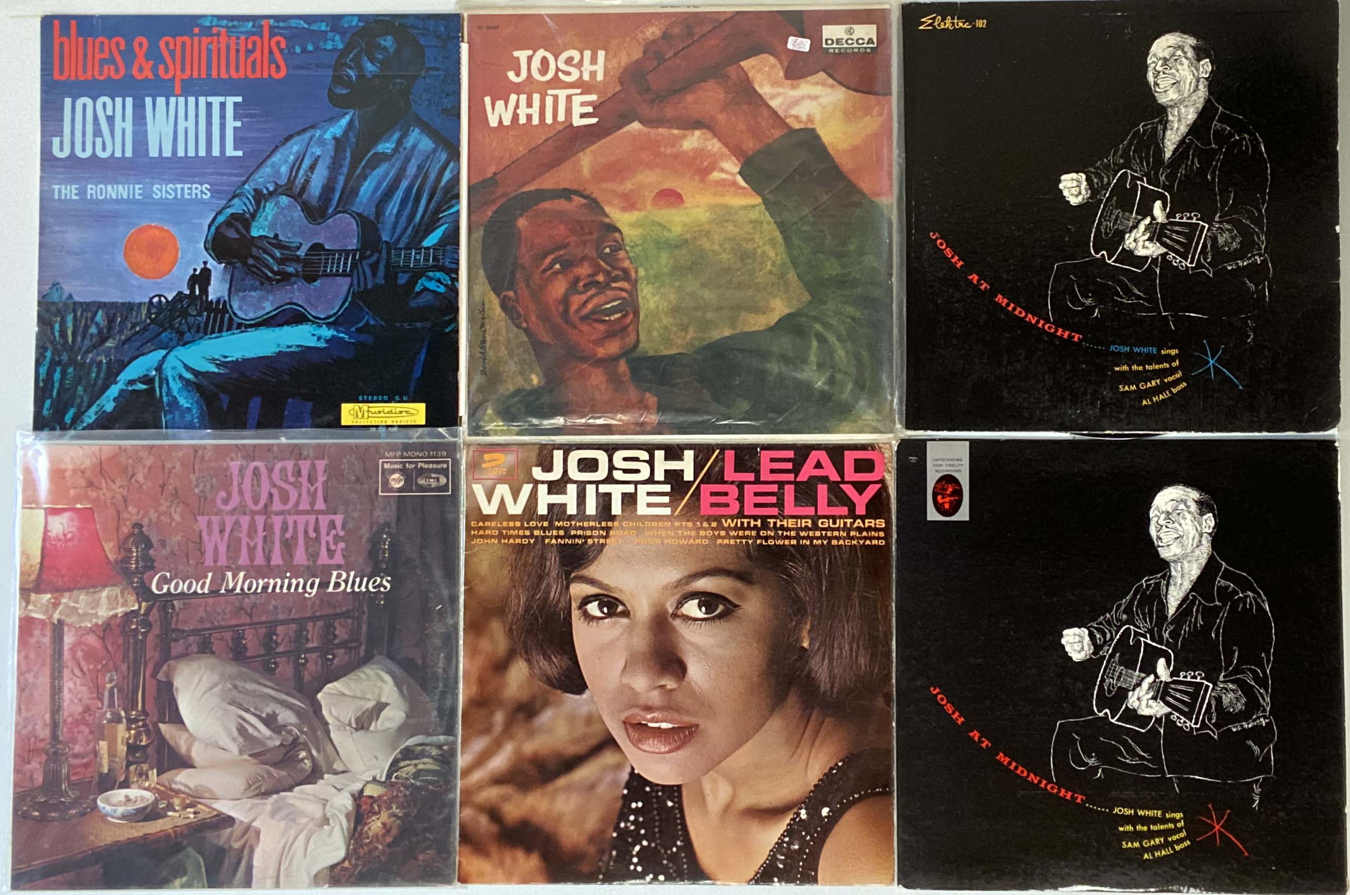 LEADBELLY/JOSH WHITE (AND RELATED) - LPs. Excellent collection of 23 x LPs from Huddie and Josh. - Image 3 of 4