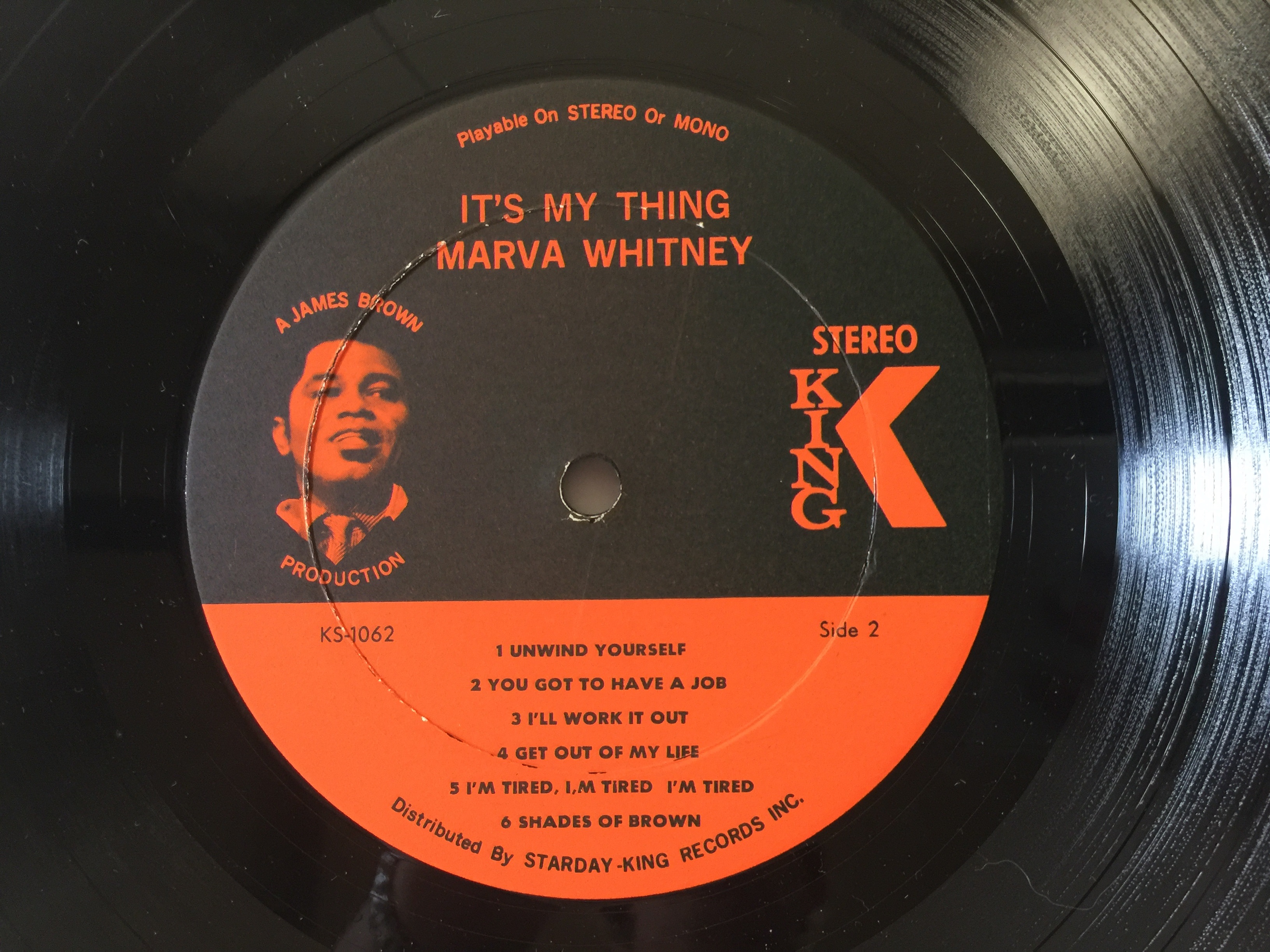 MARVA WHITNEY - IT'S MY THING LP (ORIGINAL US PRESSING - KING KSD 1062). - Image 4 of 4