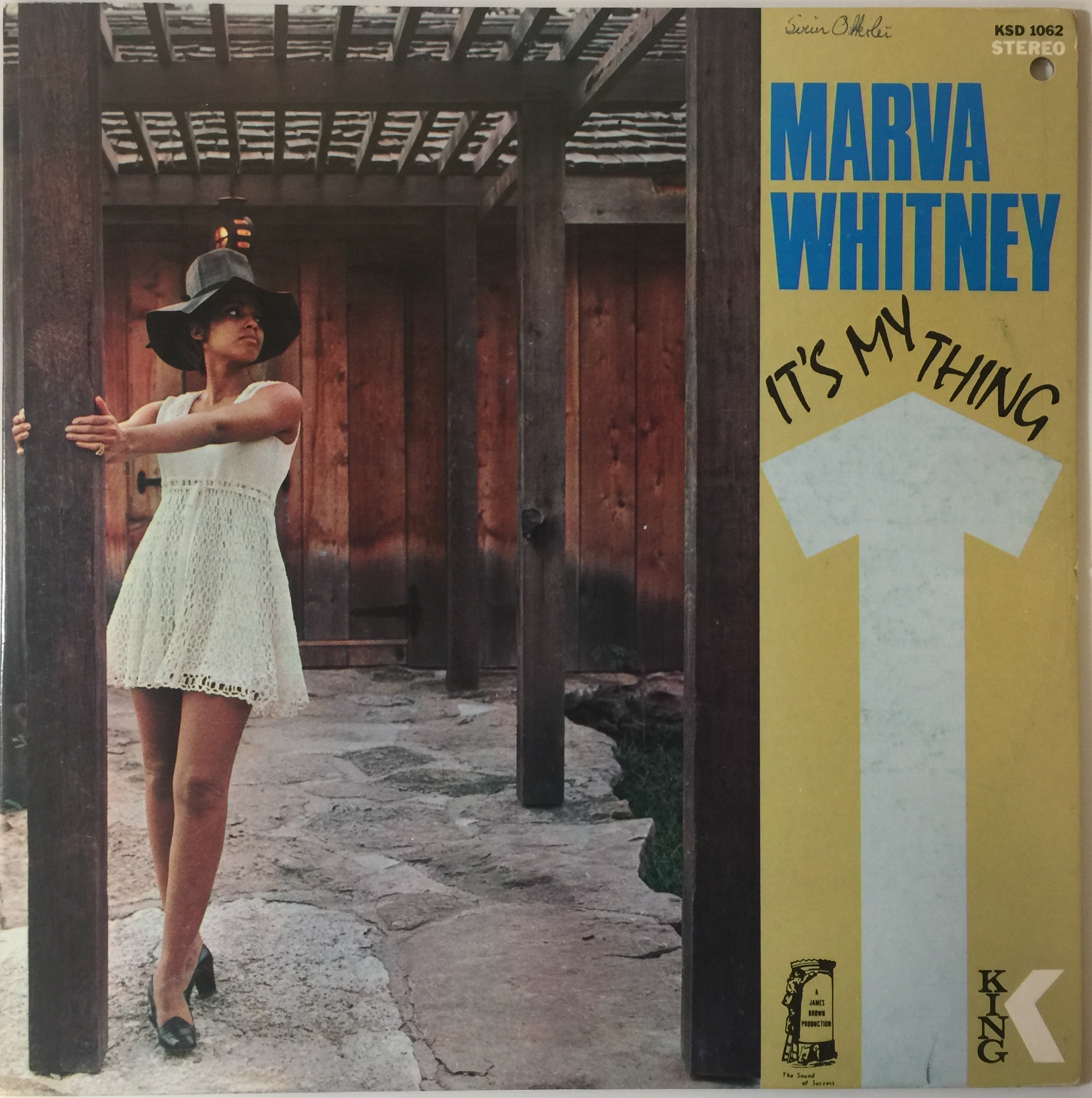 MARVA WHITNEY - IT'S MY THING LP (ORIGINAL US PRESSING - KING KSD 1062).