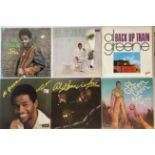 AL GREEN - LPs. Smooth collection of 17 x LPs plus 3 x 12" (20 titles in total) featuring Al Green.