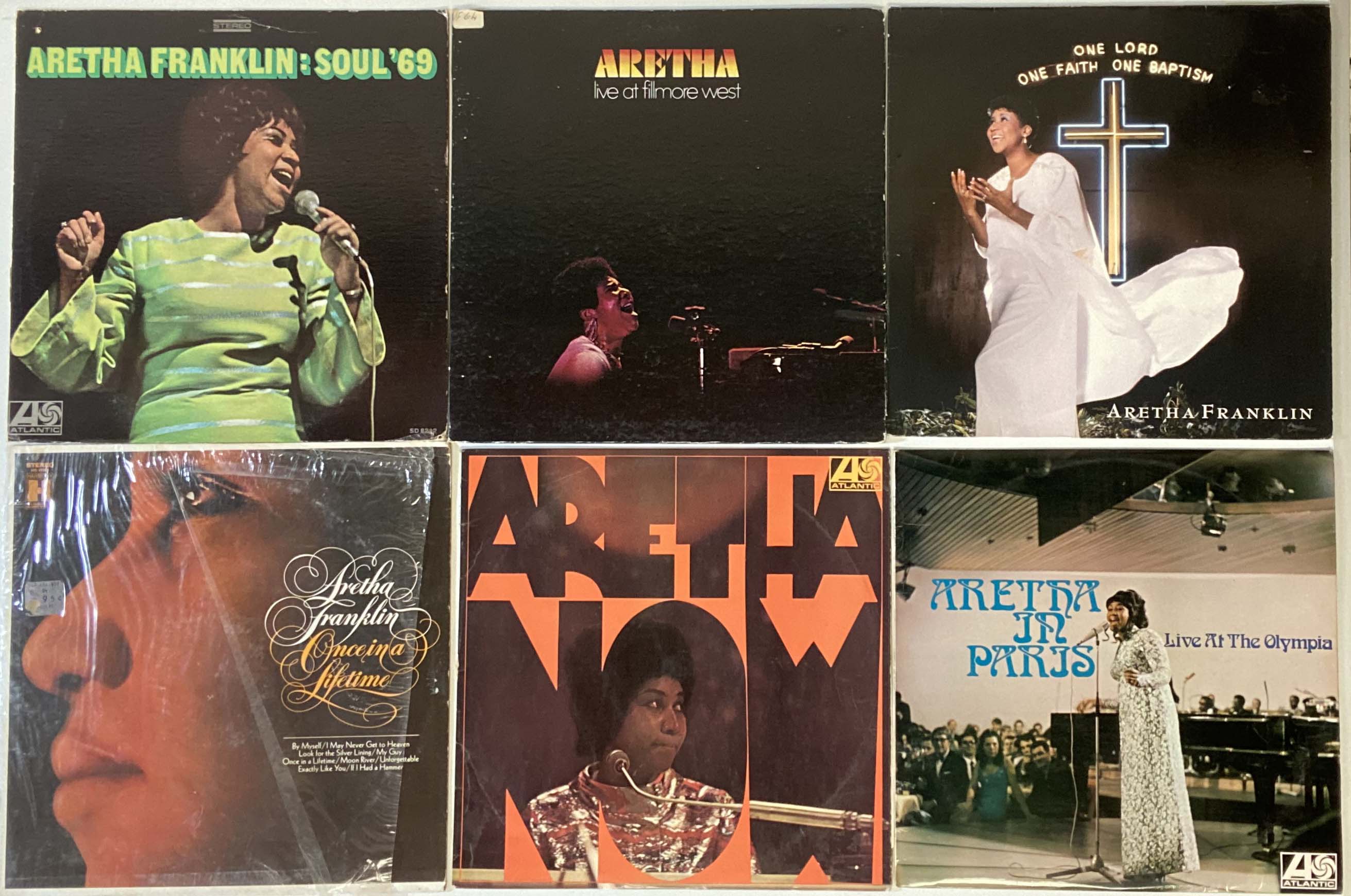 ARETHA FRANKLIN - LP WITH 12" COLLECTION. - Image 6 of 7
