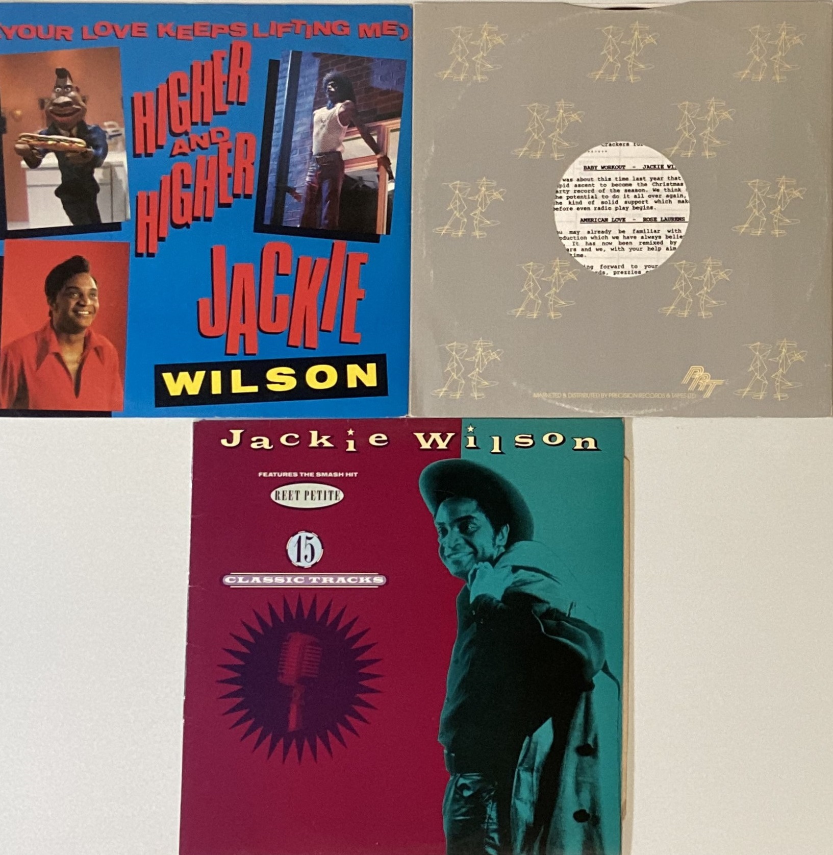 JACKIE WILSON - LP & 12" COLLECTION. - Image 5 of 5