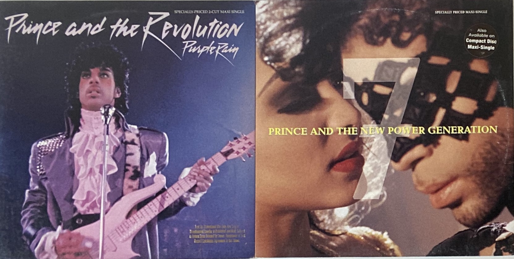 PRINCE US AND UK 12". Beautiful offering from the Purple One. - Image 2 of 2