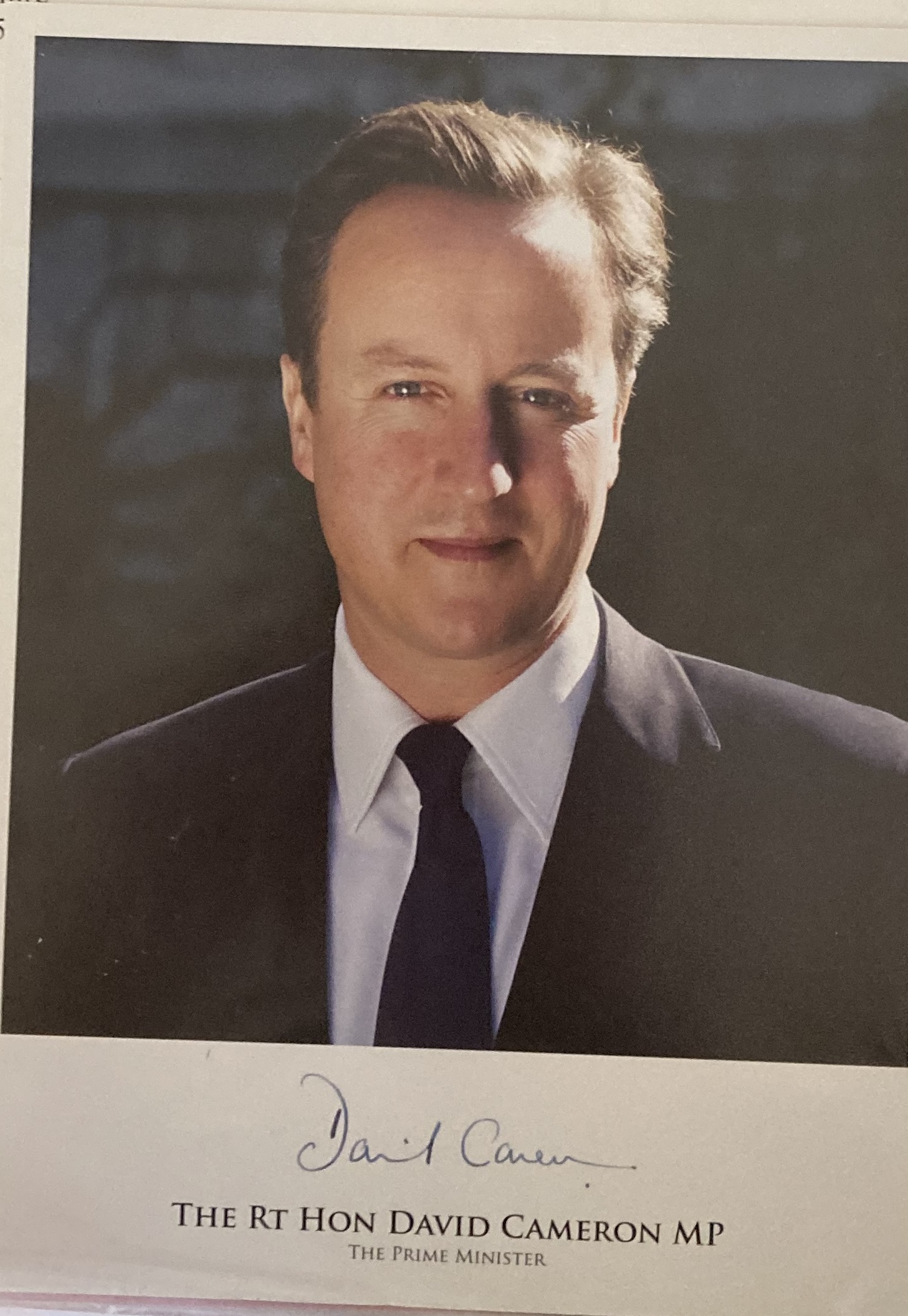 UK AND OTHER POLITICIANS INC DONALD TRUMP - AUTOGRAPHS. - Image 34 of 35