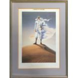 LAWRENCE OF ARABIA PRINT SIGNED BY PETER O'TOOLE.