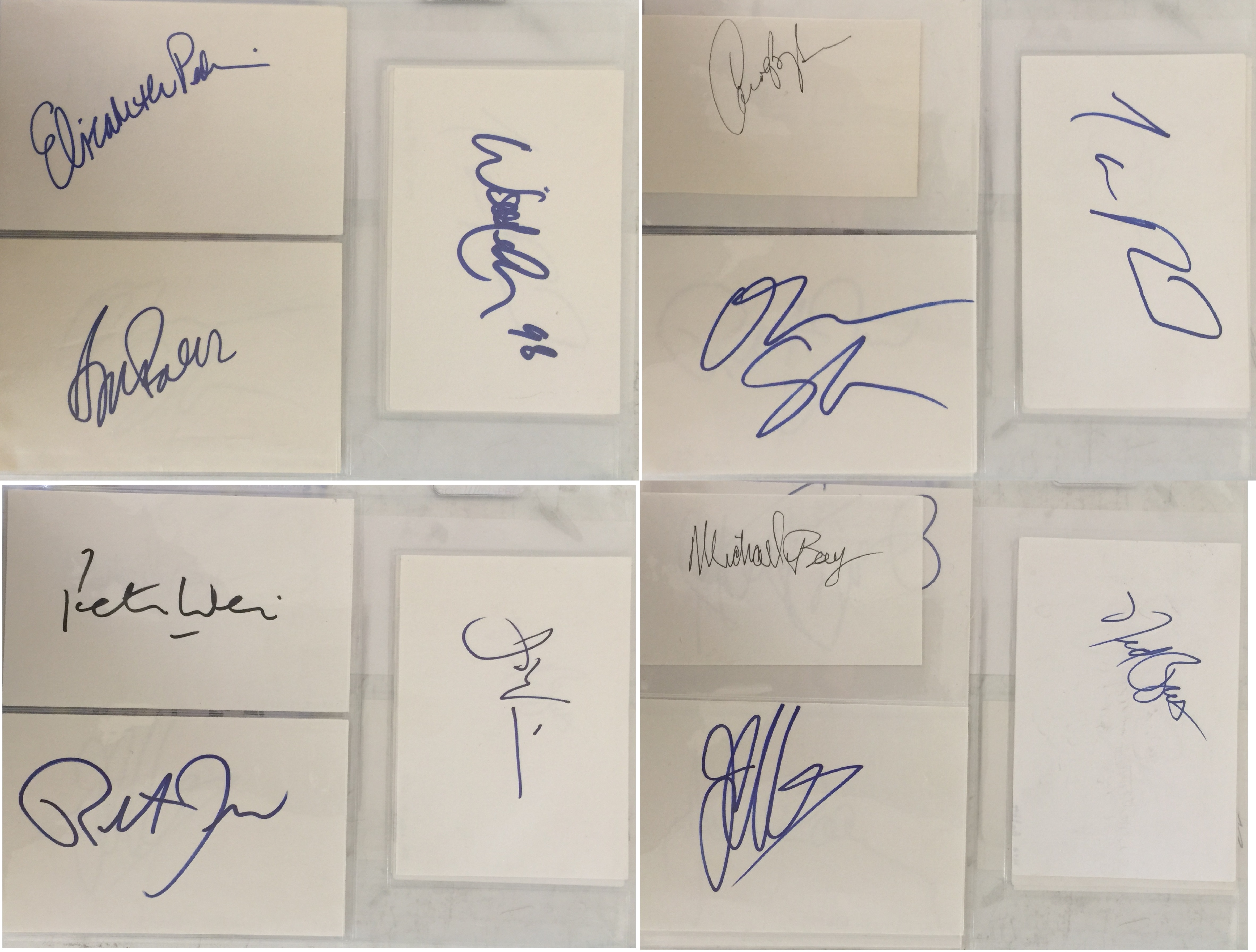 FILM / ENTERTAINMENT STAR AUTOGRAPHS.