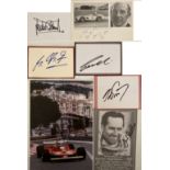 FORMULA ONE WORLD CHAMPION / LEGENDS AUTOGRAPHS.