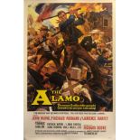 THE ALAMO ORIGINAL US ONE SHEET POSTER.