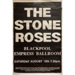 STONE ROSES EMPRESS BALLROOM BLACKPOOL POSTER.