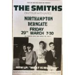 THE GEOFF TRAVIS ARCHIVE - THE SMITHS NORTHAMPTON POSTER.
