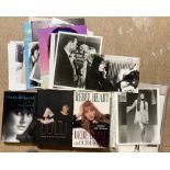 FEMALE POP STAR AUTOGRAPHS. An assortment of music memorabilia, some signed.