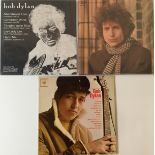 BOB DYLAN - LPs/CDs. More great stuff from Bob Dylan with 3 x LPs and 4 x promo CDs.