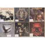 METAL LPS & 12". A stunning collection of around 37 mixed genre metal LPs and some 12".