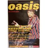 OASIS KNEBWORTH / LOCH LOMOND POSTERS. Two original Oasis billboard posters.