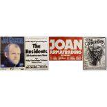 GERMAN CONCERT POSTERS. Nine assorted German posters.