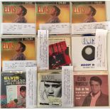 ELVIS PRESLEY - 7"/EP COLLECTION.