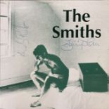 THE SMITHS - WILLIAM IT WAS REALLY NOTHING SIGNED BY JOHNNY MARR AND ANDY ROURKE.