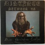 DON BRADSHAW-LEATHER - DISTANCE BETWEEN US LP (ORIGINAL UK PRESSING - DISTANCE DIST 101).