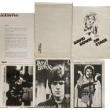 DAVID BOWIE PRESS KITS.