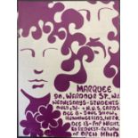 1968 MARQUEE CLUB POSTER / OPEN MIND.