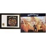 MOTORHEAD SIGNED DISPLAY.