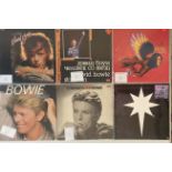 DAVID BOWIE LPS. A smashing collection of around 9 LPs and some 12".