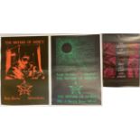 SISTERS OF MERCY POSTERS. Three Sisters of Mercy posters.
