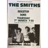 THE GEOFF TRAVIS ARCHIVE - THE SMITHS BRIGHTON POSTER.