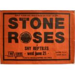 STONE ROSES EDINBURGH POSTER.