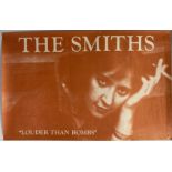 THE GEOFF TRAVIS ARCHIVE - THE SMITHS - LOUDER THAN BOMBS USA PROMOTIONAL POSTER.