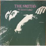 THE GEOFF TRAVIS ARCHIVE - THE SMITHS QUEEN IS DEAD CANVAS DISPLAY.