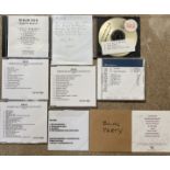 GEOFF TRAVIS ROUGH TRADE ARCHIVE - RARE PROMO CDS AND DEMOS - PRINCE / BLOC PARTY AND MORE.