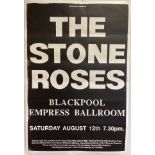 STONE ROSES EMPRESS BALLROOM BLACKPOOL POSTER.