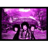 JIMI HENDRIX PURPLE HAZE PHOTO PRINT - KARL FERRIS JIMI HENDRIX 50TH ANNIVERSARY MEMORIAL.